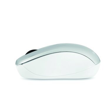 Verbatim® Cordless Blue-LED Silent Computer Mouse, Ergonomic, 3 Buttons, 2.4 GHz (Silver)