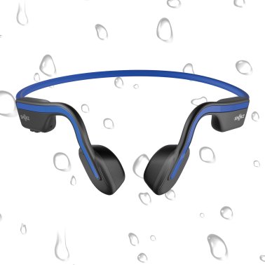 Shokz® OpenMove Bone-Conduction Open-Ear Lifestyle Headphones with Microphones (Blue)