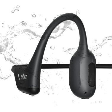 Shokz® OpenRun Pro Premium Bone-Conduction Open-Ear Sport Headphones with Microphones (Black)