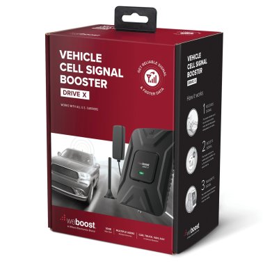 weBoost® Drive X Vehicular Multi-User Cellular Signal Booster Kit