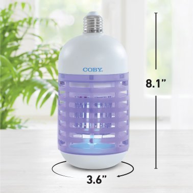 Coby® 5-Watt Indoor Bug Zapper Bulb