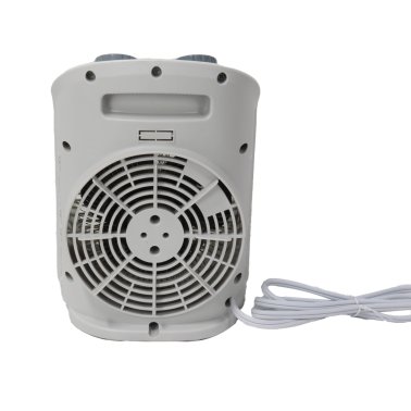 Comfort Glow® EFH1518 1,500-Watt-Max Portable Electric Fan Heater with Thermostat, White