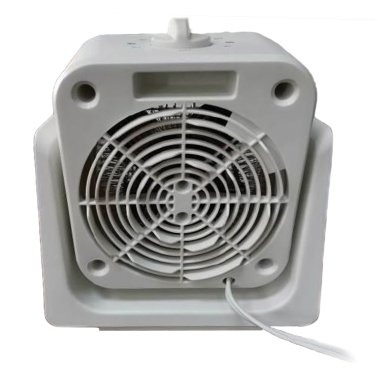 Comfort Glow® EFH1527 1,500-Watt-Max Portable Electric Fan Heater with Tilting Base, White