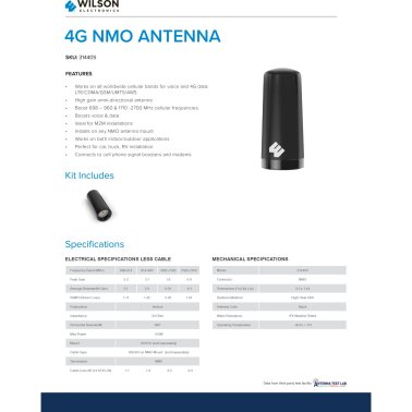 weBoost® 4G NMO Cellular Signal Booster Antenna for Fleet Vehicles
