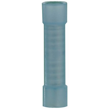 Install Bay® Nylon Butt Connectors, 100 Count (16–14 Gauge; Blue)