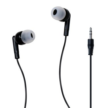 Digital Energy® IE36 Earphones, Noise Canceling, Black (1 Pack)