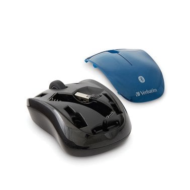 Verbatim® Cordless Blue-LED Tablet Mouse, Multi-Trac, 3 Buttons, Bluetooth® (Dark Teal)