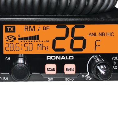 PRESIDENT RONALD 10-Meter AM/FM Ham Radio Transceiver