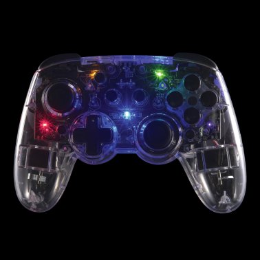 MAD CATZ® C.A.T. 9 Bluetooth® Wireless Game Controller, Clear