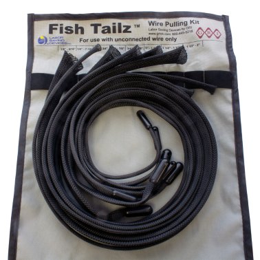 Labor Saving Devices Fish Tailz™ Pull Sock Kit with 8 Socks and Case