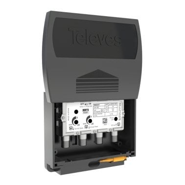 Televes® 2-Input TForce Mast Amplifier with BOSS-Tech and “F” Power Supply Unit