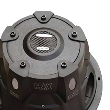 Lanzar® MaxP Series Small-Enclosure 4-Ohm Subwoofer (MAXP64, 6.5 Inch, 600 Watts Max)