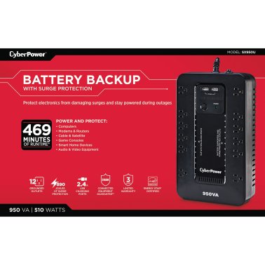 CyberPower® SX95OU PC Battery Backup
