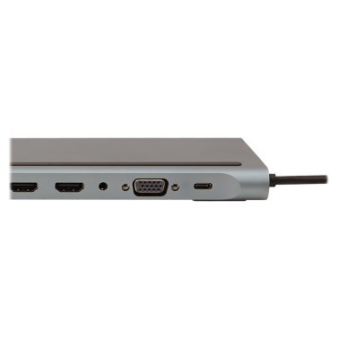 HELIX 12-in-1 USB-C® 100-Watt PD Docking Hub with Dual 4K HDMI®