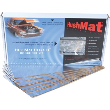HushMat® Ultra II™ Auto and Truck Heavy-Duty Hoodliner Insulation, 11.5 Square Feet