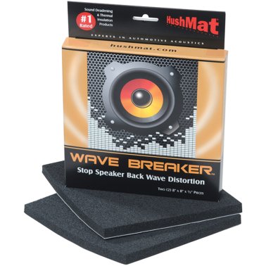 HushMat® Speaker Wave-Breaker Kit, 0.89 Sq. Ft.
