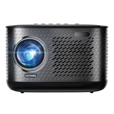 Ultimea Apollo P50 Wi-Fi® 4K LED Projector with Remote and HDMI® Cable, Black