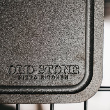 Old Stone Pizza Steel with Moat, 14 In. x 14 In.