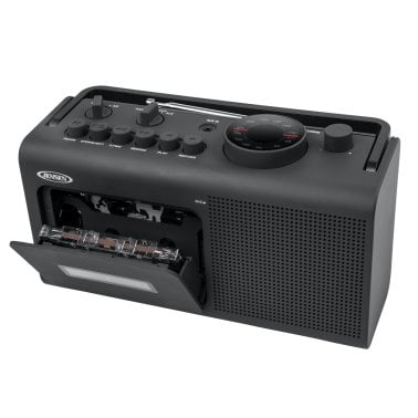 JENSEN® Portable Cassette Player/Recorder with AM/FM Radio, MCR-250