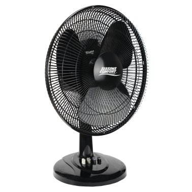 Seasons Comfort™ 16-In. Oscillating Table Fan, FTT16, Black