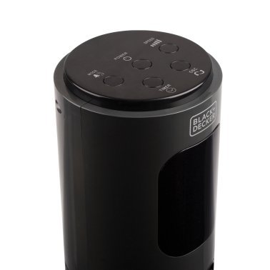 BLACK+DECKER™ 3-Speed 15-Watt 46-In. Oscillating Tower Fan with Remote, BFTR146