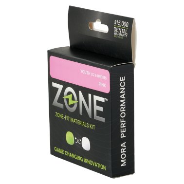 Zone Mouthguard Replacement PVS Putty for Zone Mouthguards (Youth; Electric Pink)