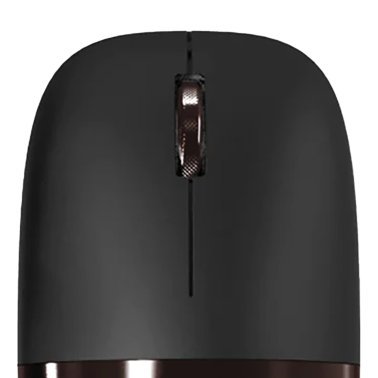 Azio IZO Cordless Optical Computer Mouse, Ergonomic, 3 Buttons, Bluetooth® 3.0/5.0/2.4G RF-USB (Black Willow)