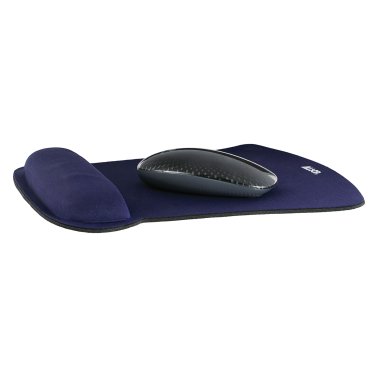 Allsop® Ergoprene Gel Mouse Pad with Wrist Rest (Blue)