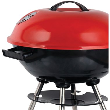 Brentwood® 17-In. Portable Charcoal BBQ Grill with Wheels
