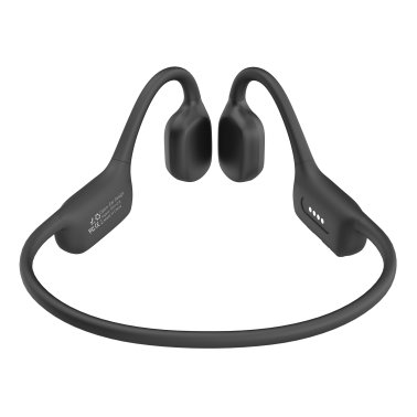 OPN Sound™ Swym+ Bluetooth® Bone-Conduction Neckband Waterproof Headphones with Microphone and MP3 Storage, Black