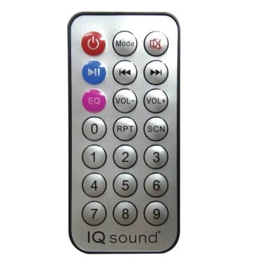 IQ Sound® DJ 12-In. Bluetooth® Portable Party System, True Wireless, with FM Radio and RGB Light Panel, IQ-7812DJBT