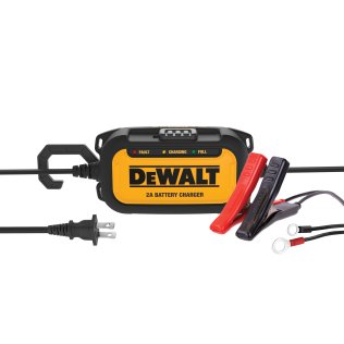 DEWALT® DXAEC2 Professional 2-Amp Battery Charger and Maintainer