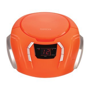 Proscan® CD/Radio Boom Box, PRCD261 (Orange)