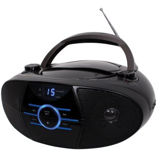 JENSEN® Portable Stereo CD Player with AM/FM Stereo Radio & Bluetooth®