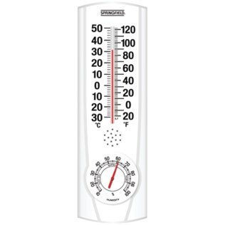 Springfield® Precision Plainview I/O Thermometer & Hygrometer