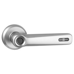 Geek Smart® Smart Fingerprint Door Lock with Lever (Satin Nickel)