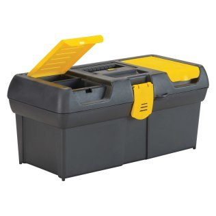 STANLEY® 2-Lid-Organizer 16-In. Portable Plastic Tool Box, 016011R