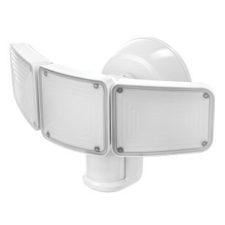 Home Zone Security® 3,500-Lumen Triple-Head Ultrabright LED Security Light