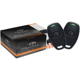 Avital® 4115L Remote-Start System with 2 Microsized 1-Button Remotes