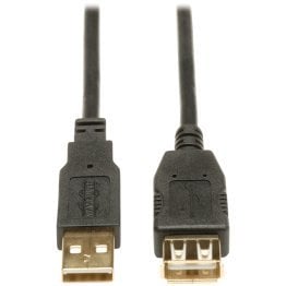 Tripp Lite® by Eaton® Hi-Speed A-Male to A-Female USB 2.0 Extension Cable (10 Ft.)