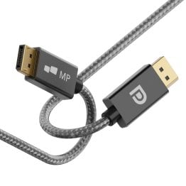 Mobile Pixels 6-Ft. 8K DisplayPort™ Cable, Gray