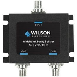 Wilson Electronics Wideband Splitter with F-Female Connector (2-Way)