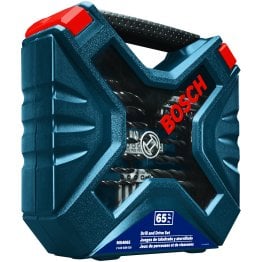 Bosch® 65-Piece Drill/Drive Mixed Bit Set