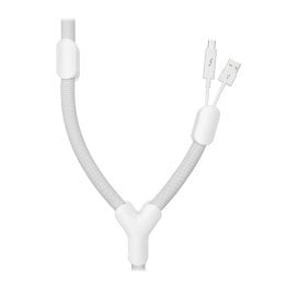 Bluelounge® Soba™ Cable Tubing, 118 In., White