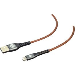 ToughTested® PRO Armor Weave Lightning® to USB Cable with Slim Tip, 8-Ft.