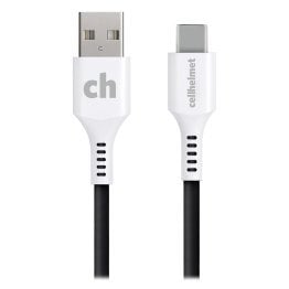 cellhelmet® Charge and Sync USB-C® to USB-A Round Cable (10 Ft.)