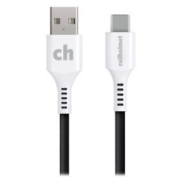cellhelmet® Charge and Sync USB-C® to USB-A Round Cable (6 Ft.)