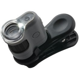 CARSON® 20x Microscope with Universal Smartphone Clip