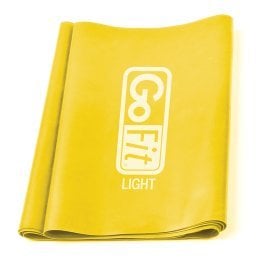 GoFit® Latex-Free Single Flat Band (Yellow)