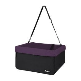 Jespet® Deluxe Pet Safety Booster Car Seat (Purple)